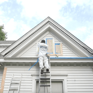 exterior paint in kansas city by unique painting