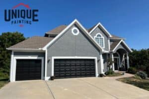 exterior painting project made by Unique Painting