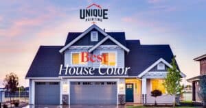 exterior house with a caption Best House Color