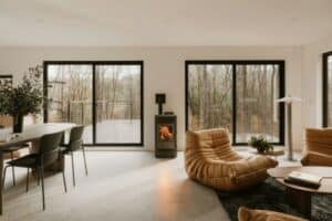 big windows in white house