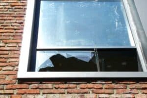 cracked glass window